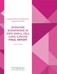 Evolving Biomarkers in NSCLC Final Report